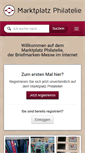 Mobile Screenshot of marktplatz-philatelie.com